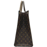 ルイ・ヴィトン LOUIS VUITTON オンザゴーGM M44576 ブラウン ジャイアント・リバース レディース トートバッグ
