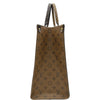 ルイ・ヴィトン LOUIS VUITTON オンザゴーGM M44576 ブラウン ジャイアント・リバース レディース トートバッグ