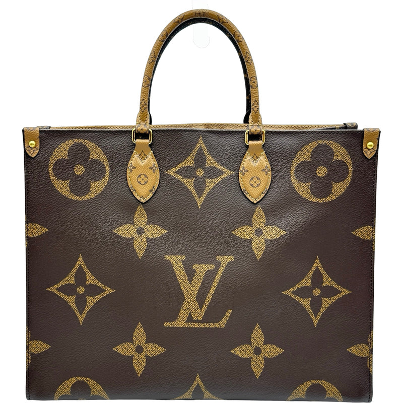 ルイ・ヴィトン LOUIS VUITTON オンザゴーGM M44576 ブラウン