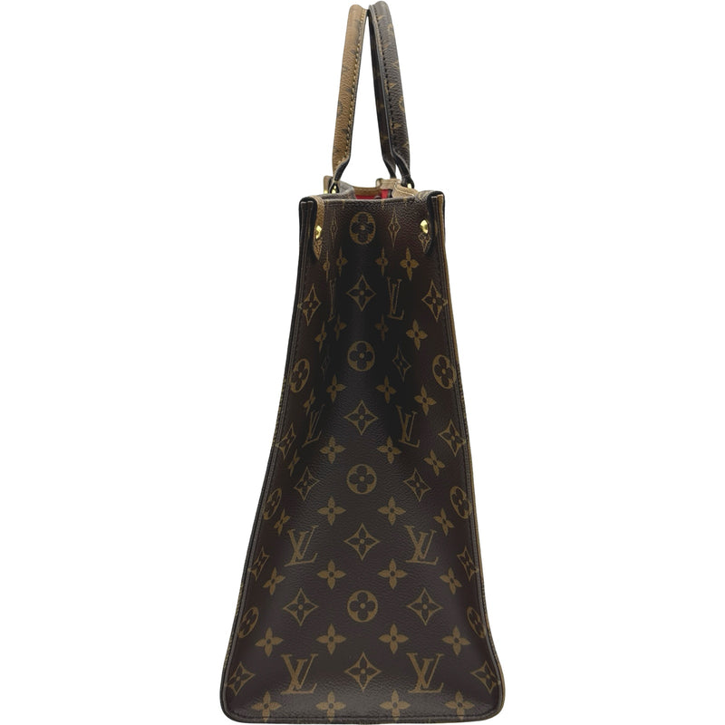 LOUIS VUITTON オンザゴー トートバッグ ルイ・ヴィトン LOUIS VUITTON オンザゴーGM M44576 ブラウン
