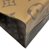 ルイ・ヴィトン LOUIS VUITTON オンザゴーGM M44576 ブラウン ジャイアント・リバース レディース トートバッグ