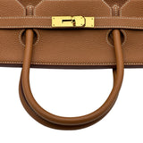 エルメス HERMES バーキン40 □O刻 ゴールド ゴールド金具 トゴ レディース ハンドバッグ