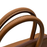 エルメス HERMES バーキン40 □N刻 ゴールド シルバー金具 トゴ ユニセックス ハンドバッグ