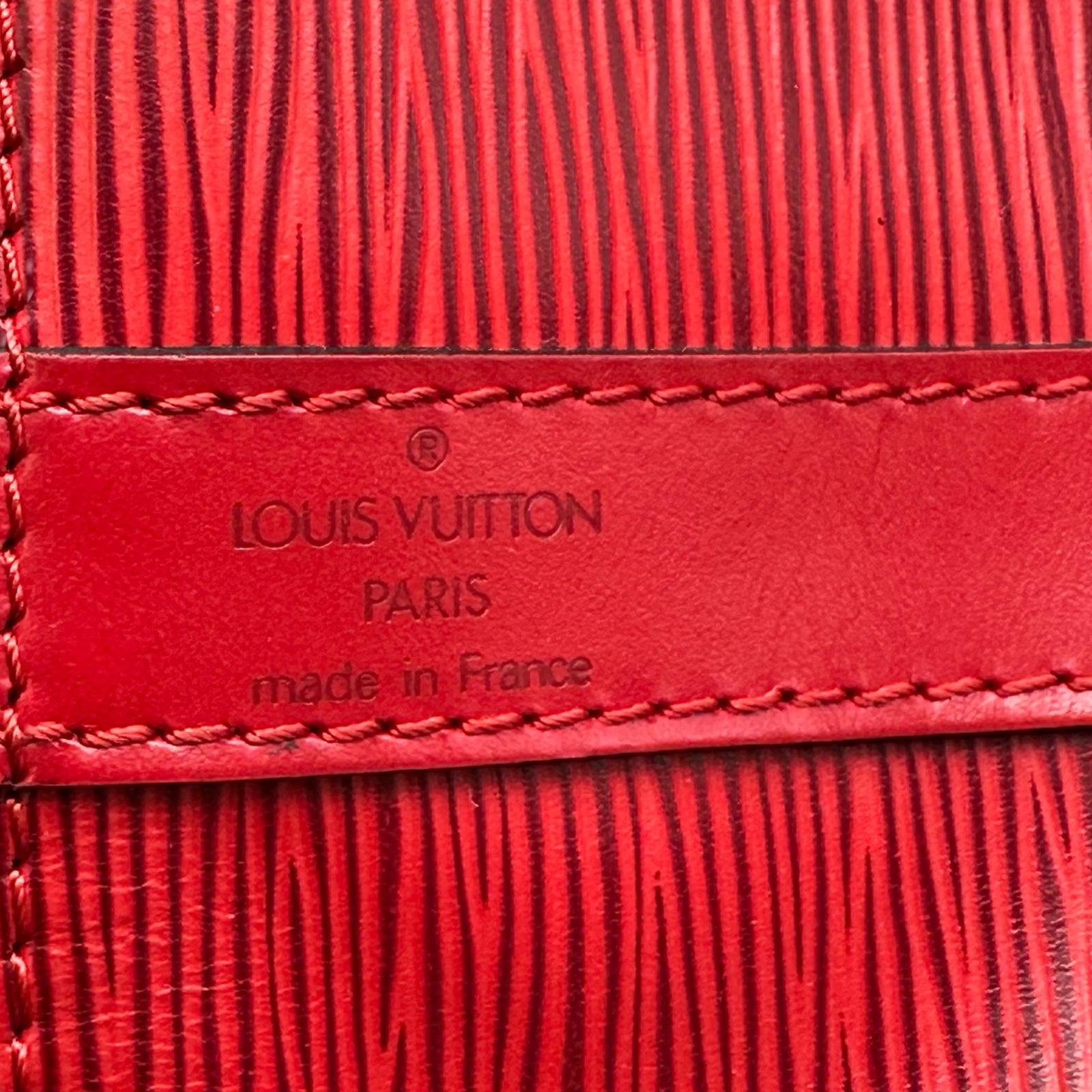 ルイ・ヴィトン LOUIS VUITTON プチノエ M44107 カスティリアンレッド