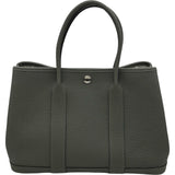 エルメス HERMES ガーデンパーティTPM B刻 グリメイヤー シルバー金具 ネゴンダ レディース ハンドバッグ