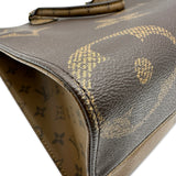 ルイ・ヴィトン LOUIS VUITTON オンザゴーMM M45321 ブラウン ジャイアント・リバース レディース ハンドバッグ