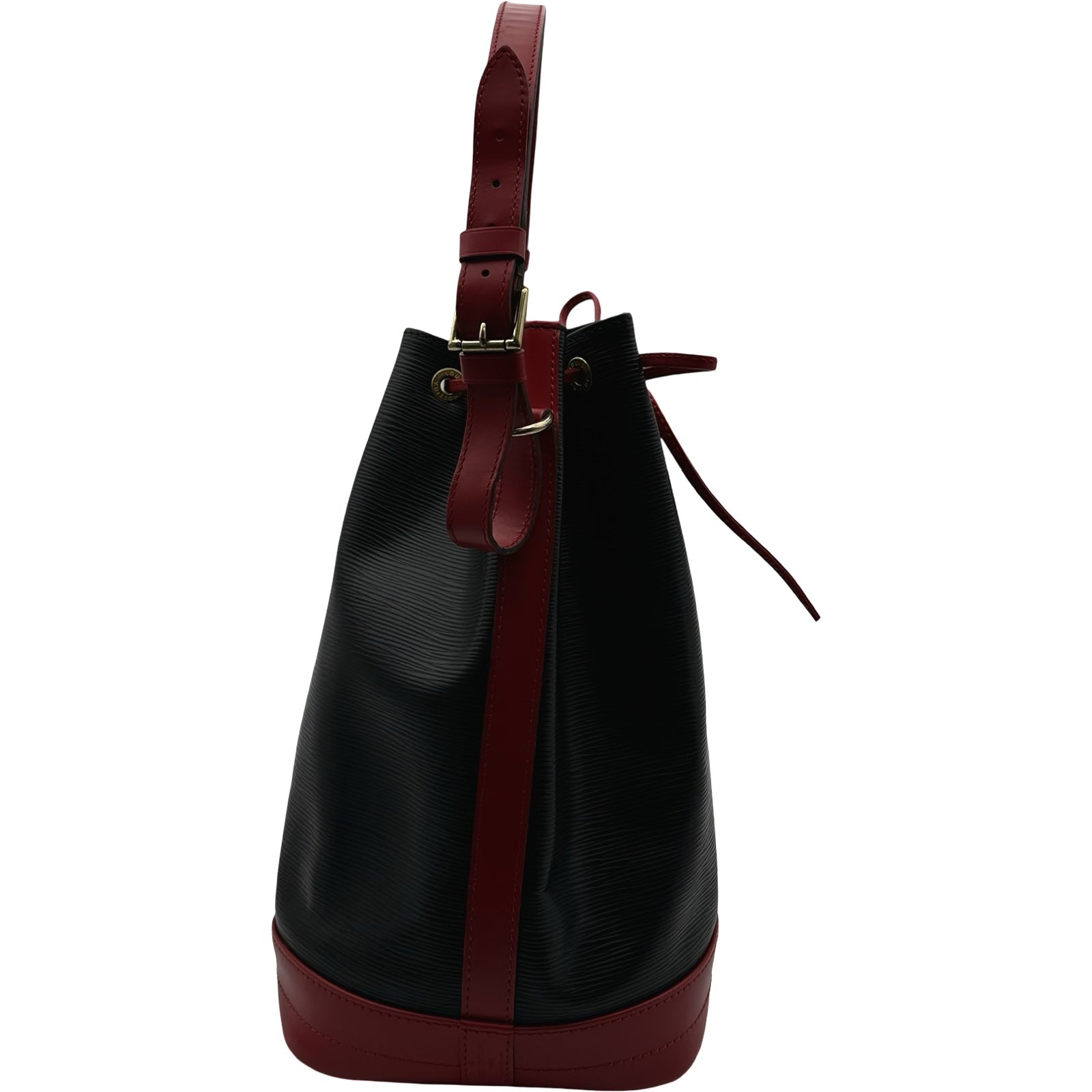 【6dd4888-k】ルイヴィトン ショルダーバッグ エピ ノエ M44017 ノワール カスティリアンレッド【中古】レディース LOUIS VUITTON - 【6dd4888-k】ルイヴィトン ショルダーバッグ エピ