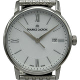 モーリス・ラクロア MAURICE LACROIX エリロスデイト EL1094-SS002-110-1 ホワイト ステンレススチール クオーツ レディース 腕時計