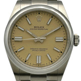 ロレックス ROLEX オイスターパーペチュアル41 134300 ベージュ ステンレススチール 自動巻き メンズ 腕時計