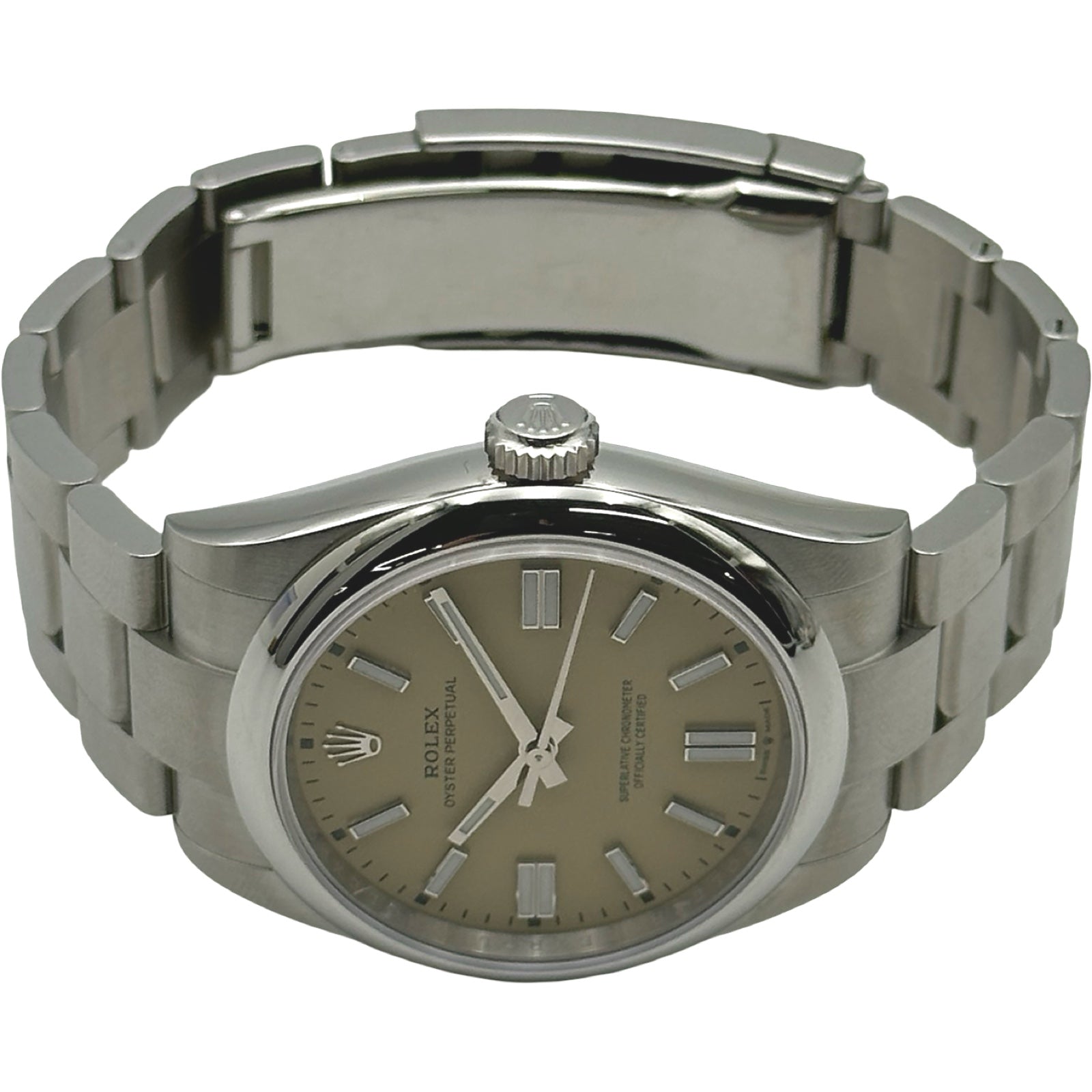 ロレックス ROLEX オイスターパーペチュアル41 134300 ベージュ