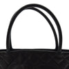 シャネル CHANEL 復刻トート ブラック/シルバー金具 キャビアスキン レディース ショルダーバッグ