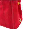 プラダ PRADA カナパバッグ 1BG439 レッド キャンバス レディース トートバッグ