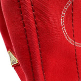 プラダ PRADA カナパバッグ 1BG439 レッド キャンバス レディース トートバッグ