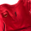 プラダ PRADA カナパバッグ 1BG439 レッド キャンバス レディース トートバッグ
