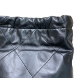 シャネル CHANEL CHANEL22 ミニバッグ AS3980 ブラック ゴールド金具 シャイニーカーフ レディース ショルダーバッグ