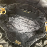 シャネル CHANEL CHANEL22 ミニバッグ AS3980 ブラック ゴールド金具 シャイニーカーフ レディース ショルダーバッグ
