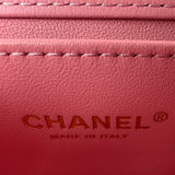 シャネル CHANEL ボーイシャネル20 A67085 ピンク/ゴールド金具 ラムスキン レディース ショルダーバッグ