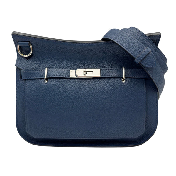 エルメス HERMES ジプシエール28 □N刻 ブラック シルバー金具 トリヨン レディース ショルダーバッグ エルメス HERMES ジプシエール28 □N刻 ブルードマルト/シルバー金具