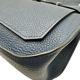 エルメス HERMES ジプシエール28 □N刻 ブルードマルト/シルバー金具 トリヨン レディース ショルダーバッグ