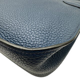 エルメス HERMES ジプシエール28 □N刻 ブルードマルト/シルバー金具 トリヨン レディース ショルダーバッグ
