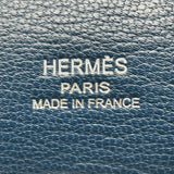エルメス HERMES ジプシエール28 □N刻 ブルードマルト/シルバー金具 トリヨン レディース ショルダーバッグ