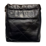 シャネル CHANEL CHANEL22 ミニバッグ AS3980 ブラック/ゴールド金具 シャイニーカーフ レディース ショルダーバッグ