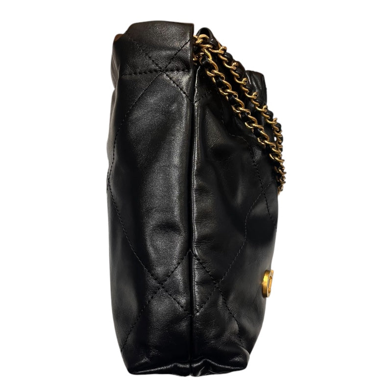 シャネル CHANEL CHANEL22 ミニバッグ AS3980 ブラック/ゴールド金具