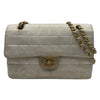 シャネル CHANEL ニュートラベルライン チェーンバッグ A15285 ベージュ/ゴールド金具 ナイロンジャガード レディース ショルダーバッグ