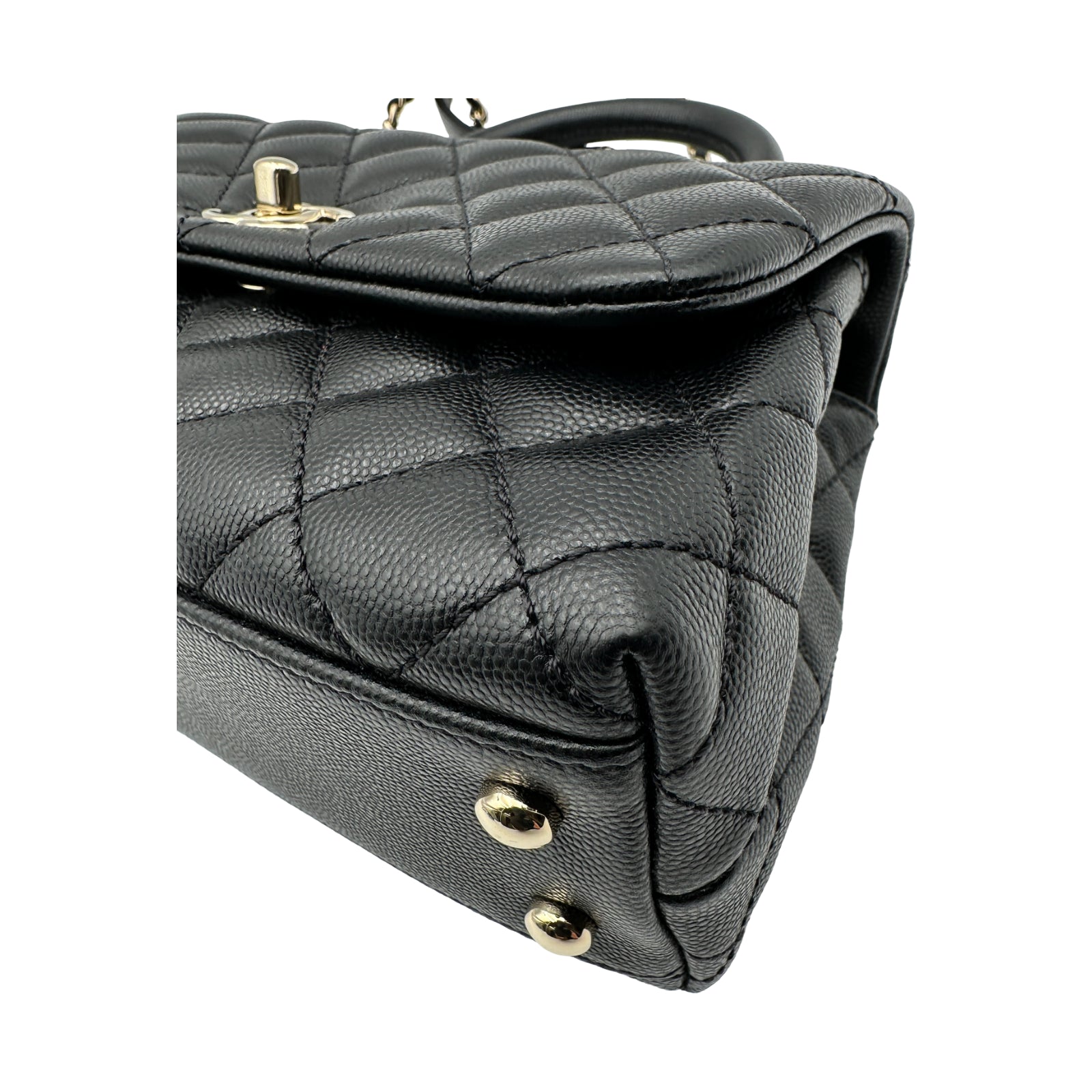 シャネル CHANEL ココハンドル XS A92990 ブラック ゴールド金具 