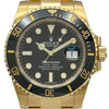 ロレックス ROLEX サブマリーナ 116618LN ブラック ゴールド 自動巻き メンズ 腕時計
