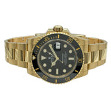 ロレックス ROLEX サブマリーナ 116618LN ブラック ゴールド 自動巻き メンズ 腕時計