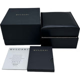 ブルガリ BVLGARI アショーマ AA35S ブラック ステンレススチール クオーツ レディース 腕時計