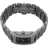 ブルガリ BVLGARI アショーマ AA35S ブラック ステンレススチール クオーツ レディース 腕時計