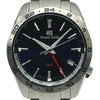 グランドセイコー Grand Seiko スポーツコレクション クォーツ GMT SBGN029(9F86-0AK0) ネイビー ステンレススチール クオーツ メンズ 腕時計