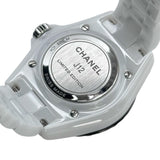 シャネル CHANEL J12 クチュール 33MM H9763 ホワイト セラミック クオーツ レディース 腕時計