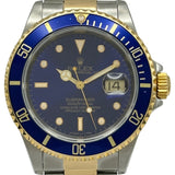 ロレックス ROLEX サブマリーナ 16613 ブルー ゴールド/ステンレススチール 自動巻き メンズ 腕時計