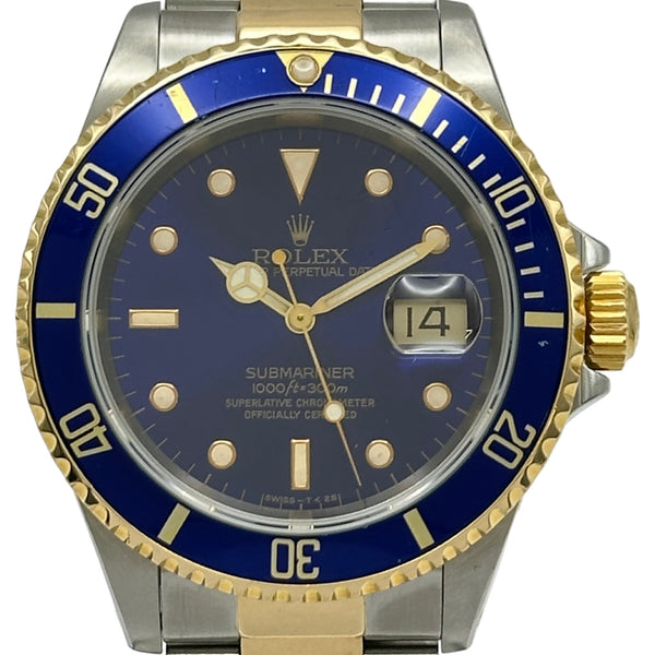 ロレックス ROLEX サブマリーナ 16613 ブルー ゴールド/ステンレス