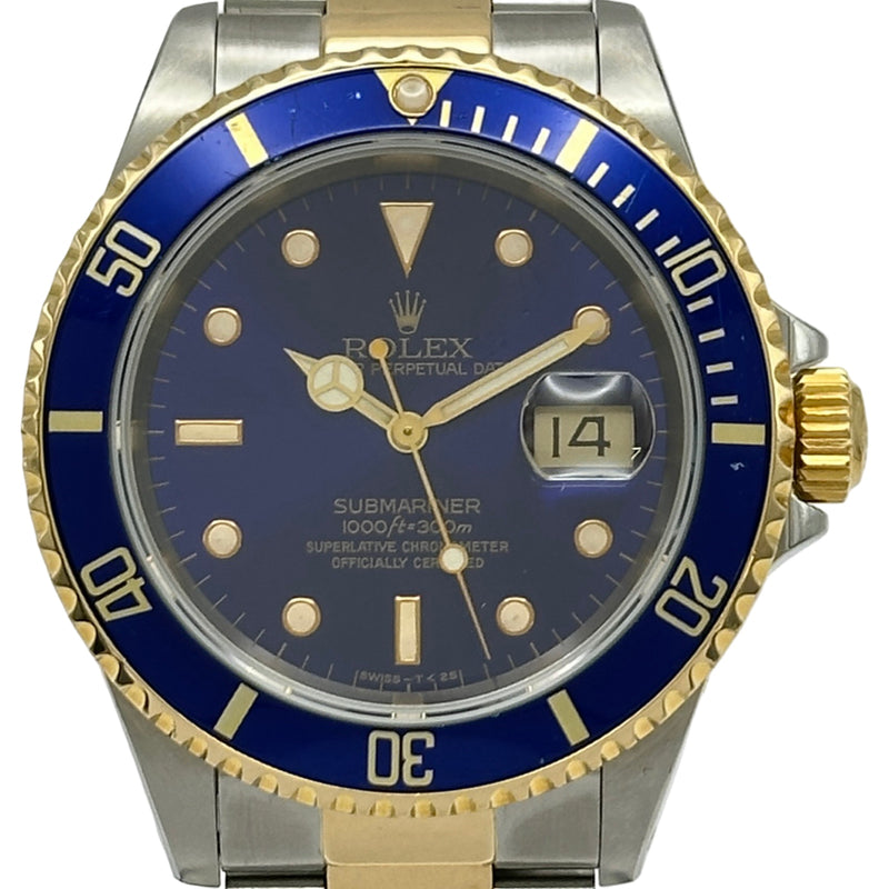 ロレックス ROLEX サブマリーナ 16613 ブルー ゴールド/ステンレス