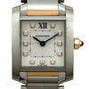 カルティエ Cartier タンクフランセーズ SM WE110004 アイボリー ピンクゴールド/ステンレススチール クオーツ レディース 腕時計
