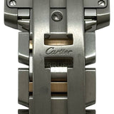 カルティエ Cartier タンクフランセーズ SM WE110004 アイボリー ピンクゴールド/ステンレススチール クオーツ レディース 腕時計