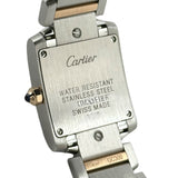 カルティエ Cartier タンクフランセーズ SM WE110004 アイボリー ピンクゴールド/ステンレススチール クオーツ レディース 腕時計