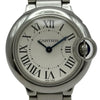カルティエ Cartier バロンブルー ドゥ カルティエ 28ｍｍ W69010Z4 シルバー ステンレススチール クオーツ レディース 腕時計
