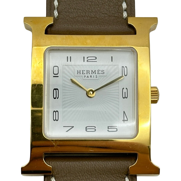 エルメス HERMES Hウォッチ HH1.510 ホワイト ステンレススチール
