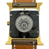 エルメス HERMES Hウォッチ HH1.510 ホワイト ステンレススチール/ゴールドメッキ クオーツ レディース 腕時計