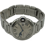 カルティエ Cartier バロン ブルー ドゥ カルティエ ムーンフェイズ WSBB0021 シルバー ステンレススチール 自動巻き メンズ 腕時計