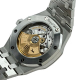オーデマ・ピゲ AUDEMARS PIGUET ロイヤルオーク オートマティック 15451ST.ZZ.1256ST.02 グレー ステンレススチール 自動巻き メンズ 腕時計