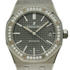 オーデマ・ピゲ AUDEMARS PIGUET ロイヤルオーク オートマティック 15451ST.ZZ.1256ST.02 グレー ステンレススチール 自動巻き メンズ 腕時計