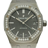 オーデマ・ピゲ AUDEMARS PIGUET ロイヤルオーク オートマティック 15451ST.ZZ.1256ST.02 グレー ステンレススチール 自動巻き メンズ 腕時計