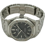 オーデマ・ピゲ AUDEMARS PIGUET ロイヤルオーク オートマティック 15451ST.ZZ.1256ST.02 グレー ステンレススチール 自動巻き メンズ 腕時計