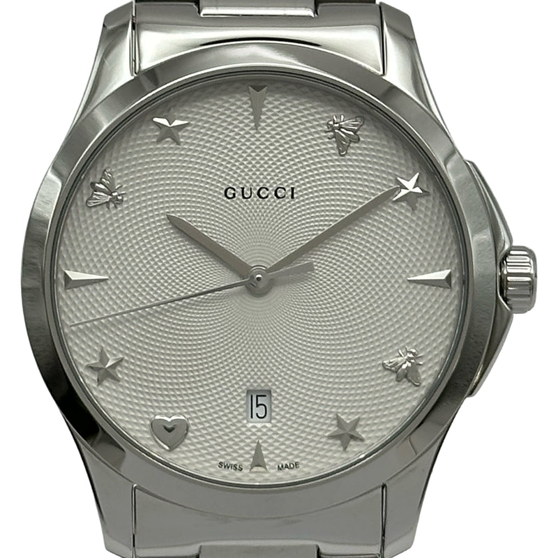 グッチ GUCCI Gタイムレス 126.4(YA1264028） シルバー ステンレス